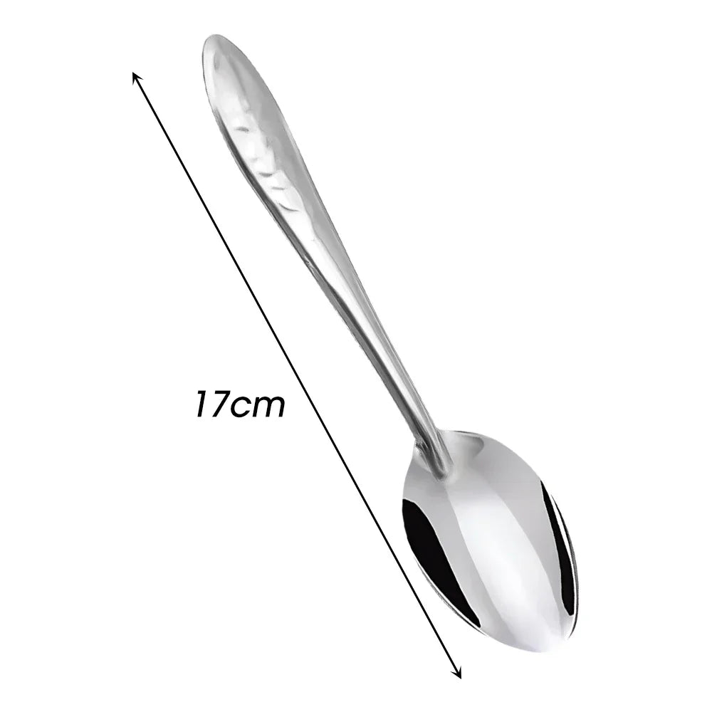 17cm Stainless Steel Long Handle Soup Spoon