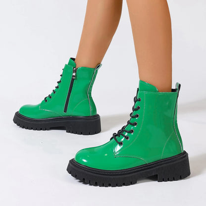 Sexy and Elegant in Winter Solid Color Casual Short Boots