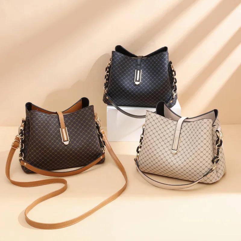 Vintage Tassel Designer Messenger Bag High Quality PU Leather Shoulder Bag