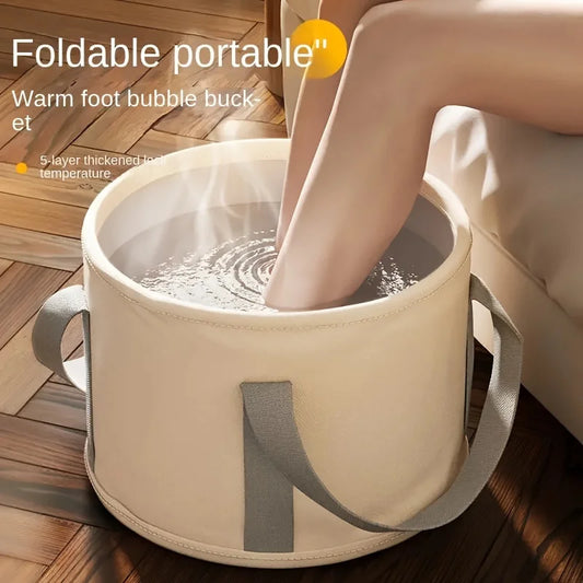 Foldable Portable Folding Foot Soak Bath Tub