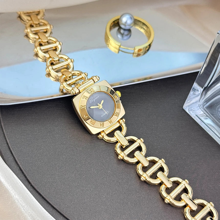 Elegant Square Bracelet Quartz watches