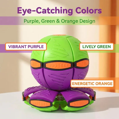 Deformable Flying Saucer Ball Magic Vent Toy