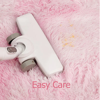 Pink Kids Carpet For Girls Bedroom
