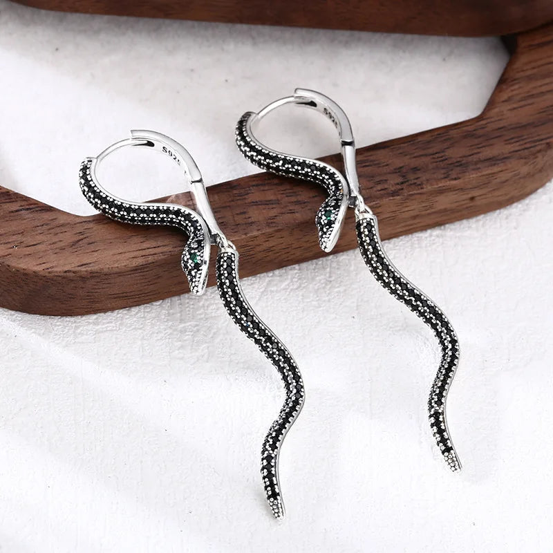 925 Sterling Silver Vintage Tassel Ball Earrings