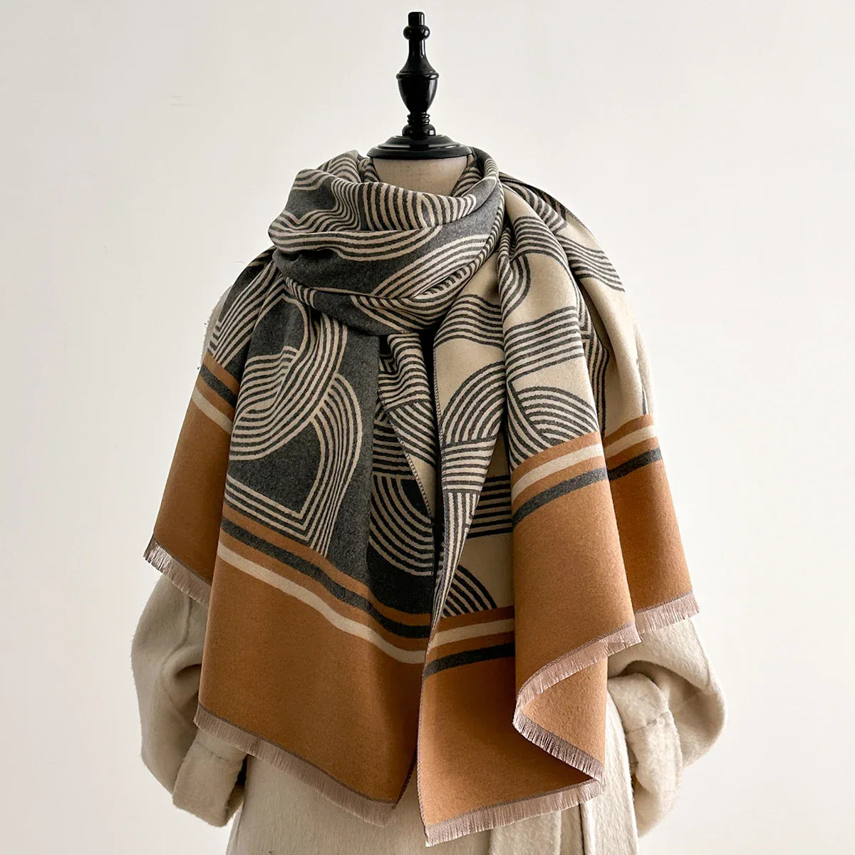 Winter Scarf  Wraps Thick Cashmere Imitation