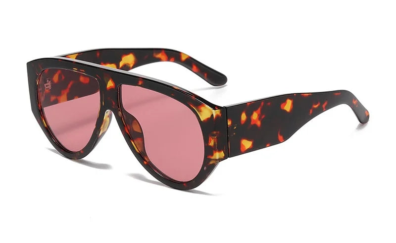 Oversized Pilot Luxury Big Frame Sunglasses