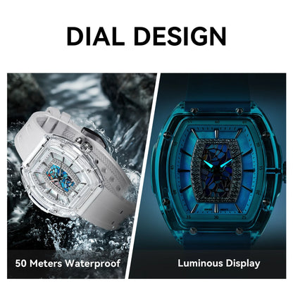 Quartz Swiss Movement Sapphire Crystal Waterproof Luminous Shock Watch