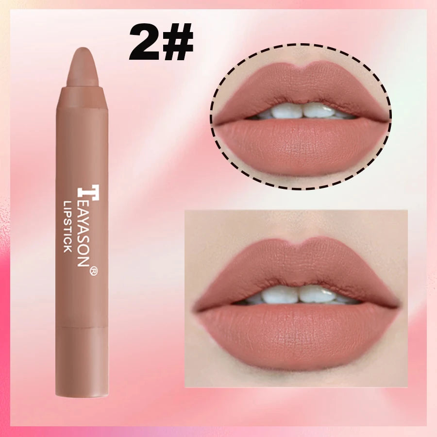 Matte lipstick smudge-proof daily moisturizing lipstick