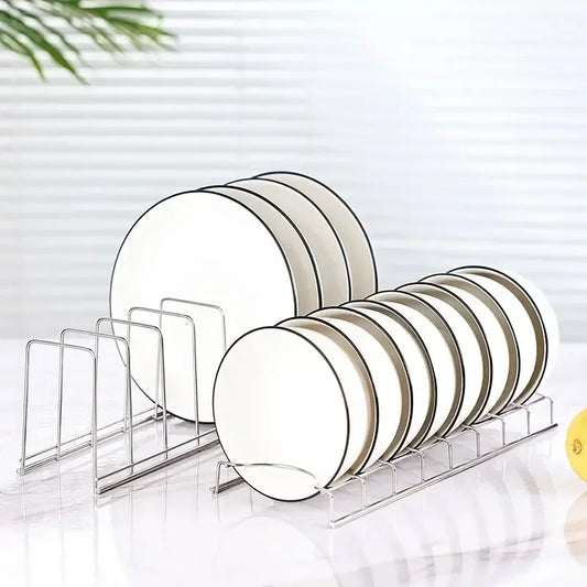 Bowl Dish Organizer Stainless Steel Dish Holder