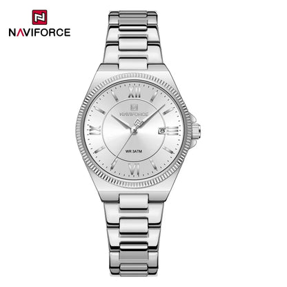 Vintage Display Stainless Steel 3ATM Waterproof Elegant Quartz Watch
