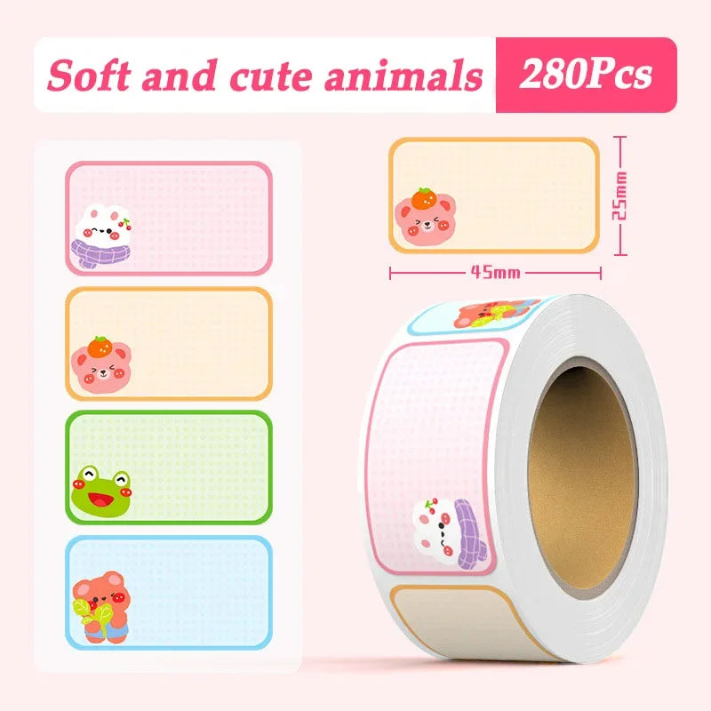 Cartoon sticker marking waterproof and tear resistant sticker