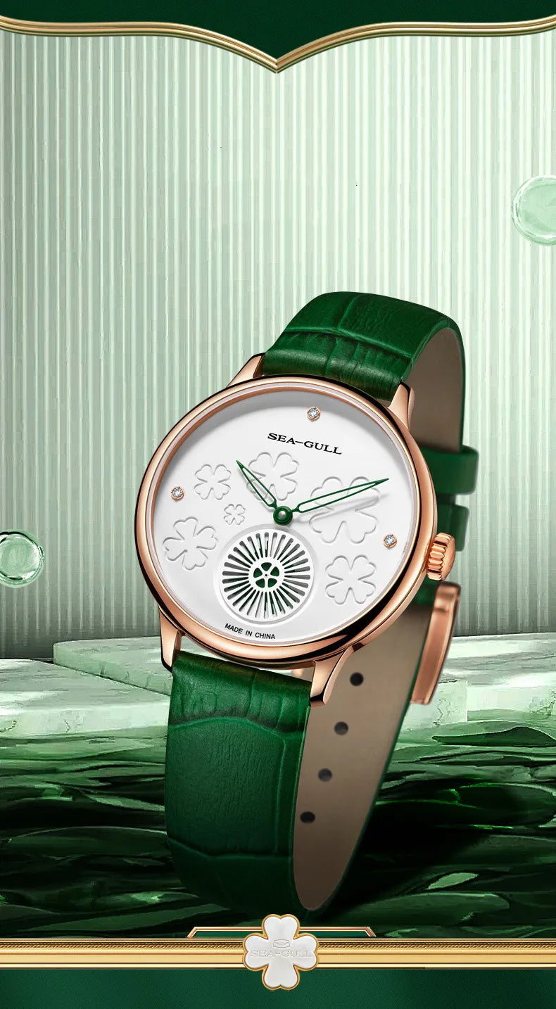 Automatic Mechanical Skeleton Diamond Luxury Lucky Watch