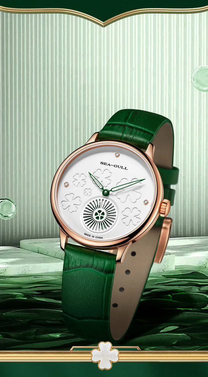 Automatic Mechanical Skeleton Diamond Luxury Lucky Watch