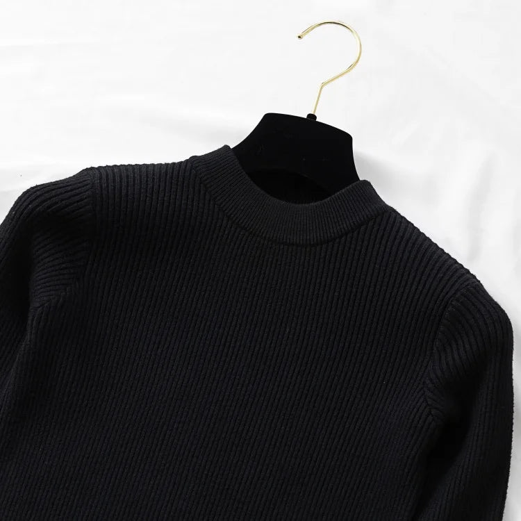 Long Sleeve O-neck Chic Sweater