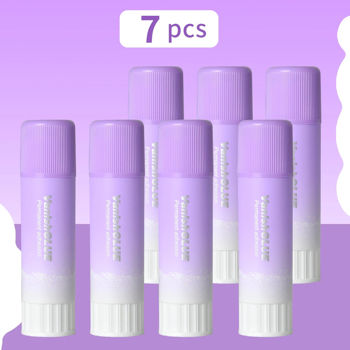 21g Disappearing Purple Solid Glue Stick PVA for Student Stationery