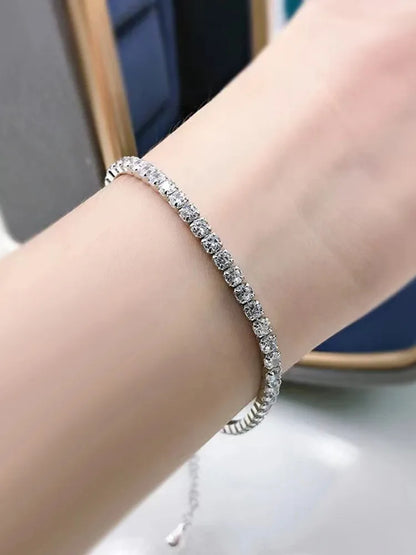 DANA 925 Sterling 4.4 Carat Moissanite Bracelet