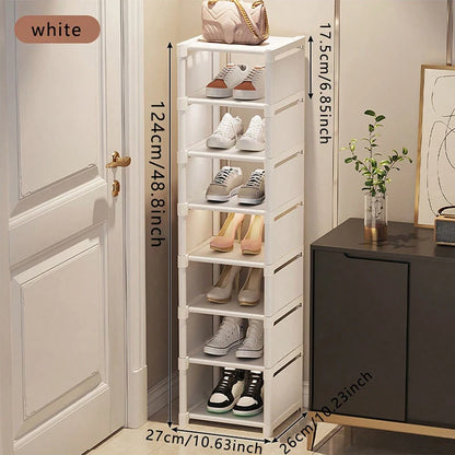 Shoe rack Small shoe cabinet widened