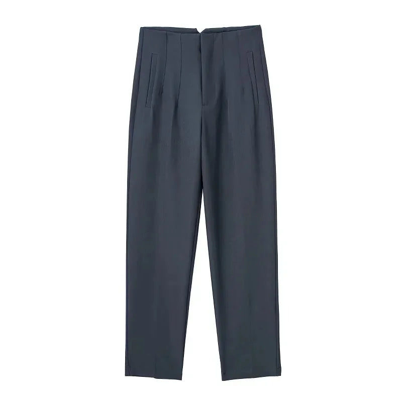 Office Wear High waist Formal Pants