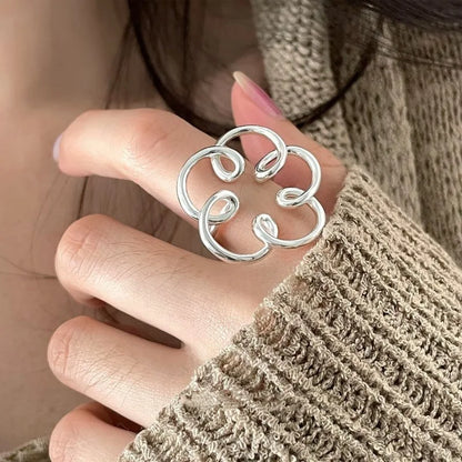 DANA 925 Silver Flower Ring