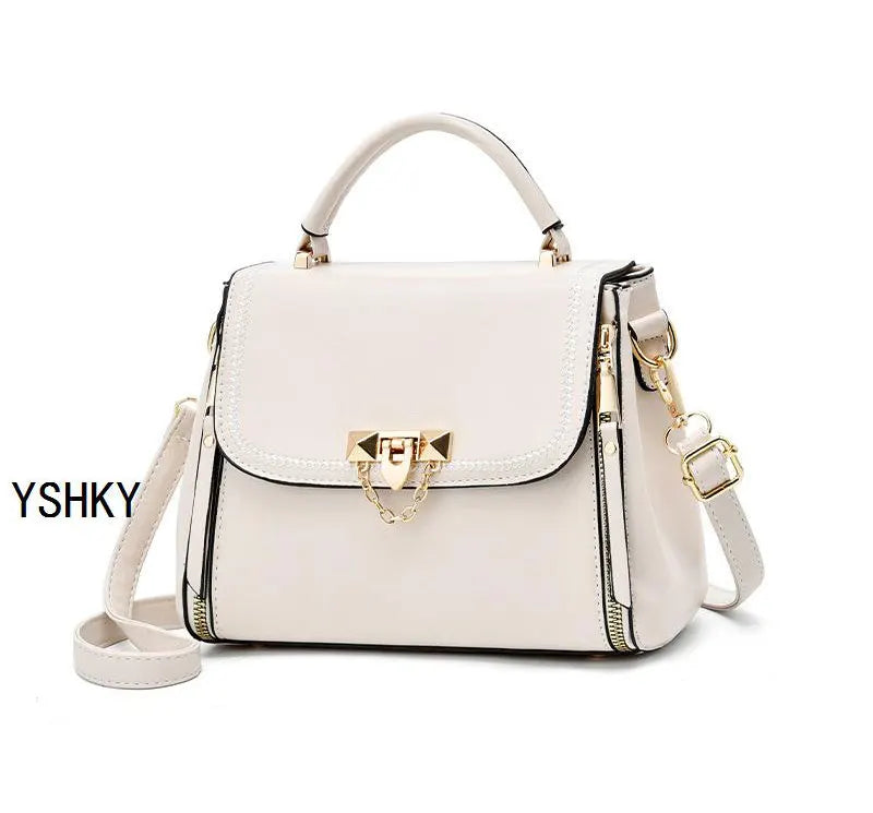 DANA leather shoulder straddle bag