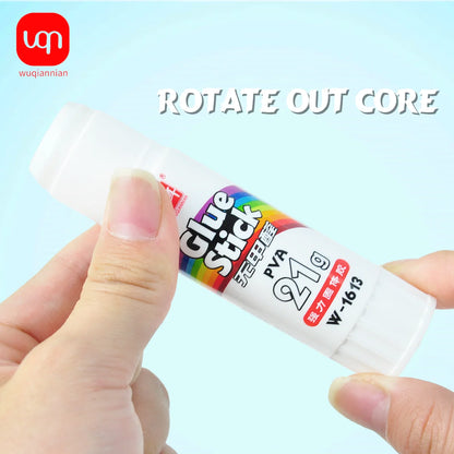 3/6PCS Student Office Stick Long Lasting Smooth Handmade Art Glue