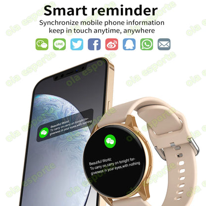 Smartwatch 6 Health Monitoring Waterproof Voice Assistant Sport Watch