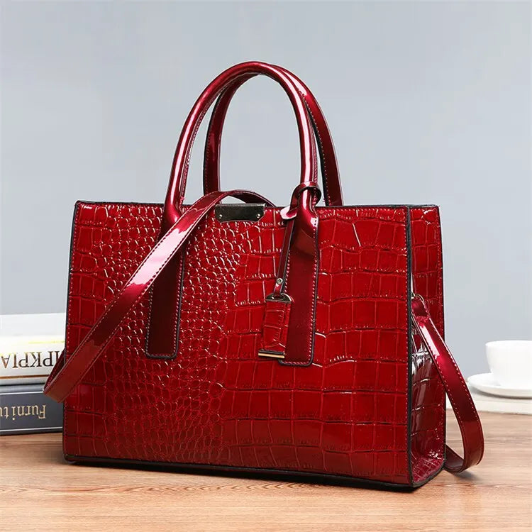 DANA Crocodile Tote Bags A