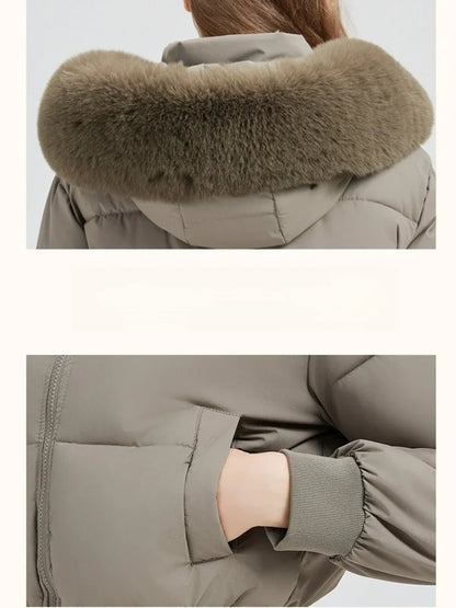Korean Style Down Cotton Thicken Short Winter Jacket Coat