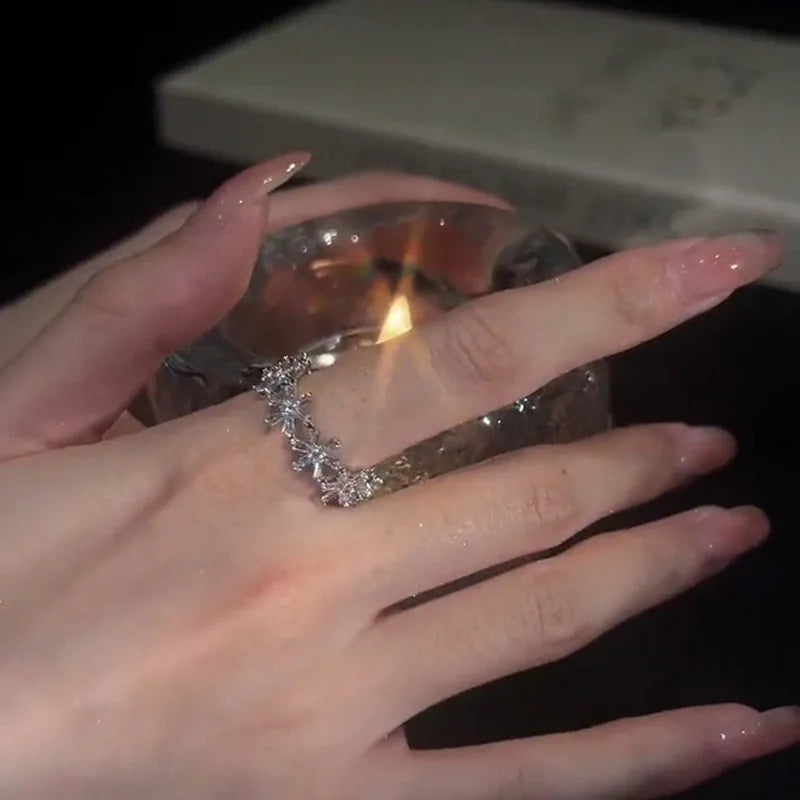 DANA Black Heart Rings