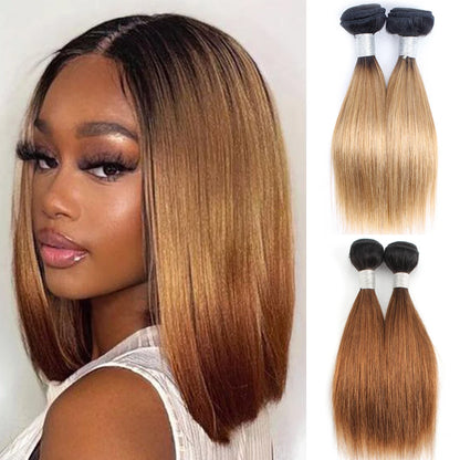 1 Bundle 100% Human Hair Weave Extensions