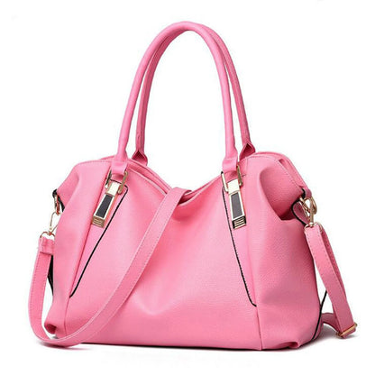 Soft Leather Handbag Classic Large Capacity Bags
