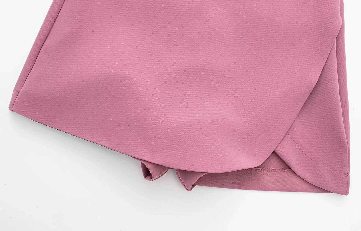 Falda marrón de talle alto