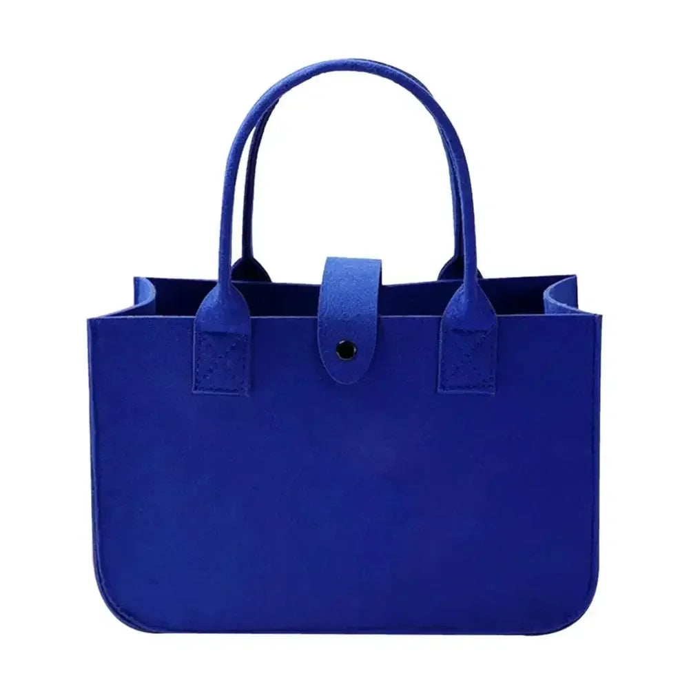 Flower Handbag Felt Large Shoulder Bag