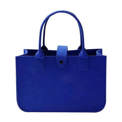 Flower Handbag Felt Large Shoulder Bag