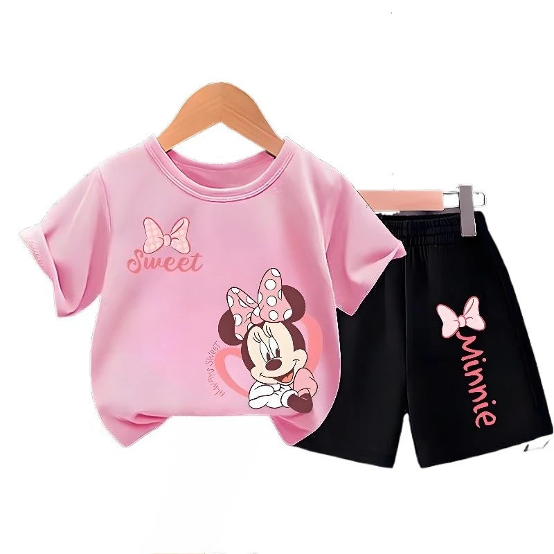 T Shirt Short Sleeve Breathable Shorts Sets