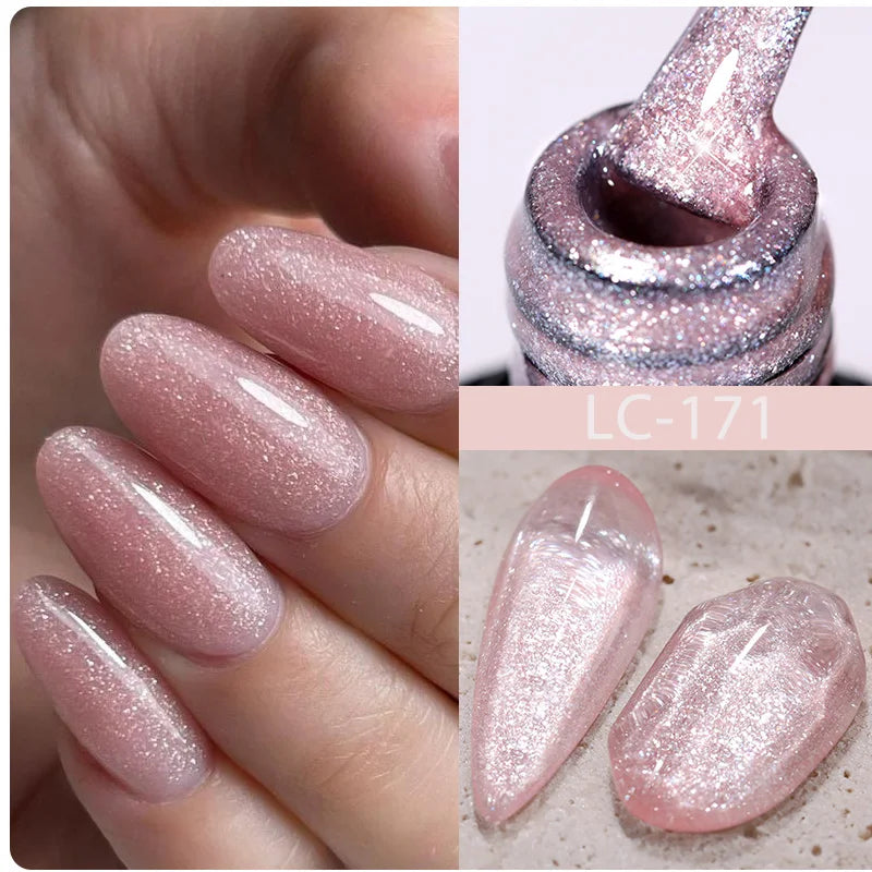 Coffee Brown Color Gel Nail Polish