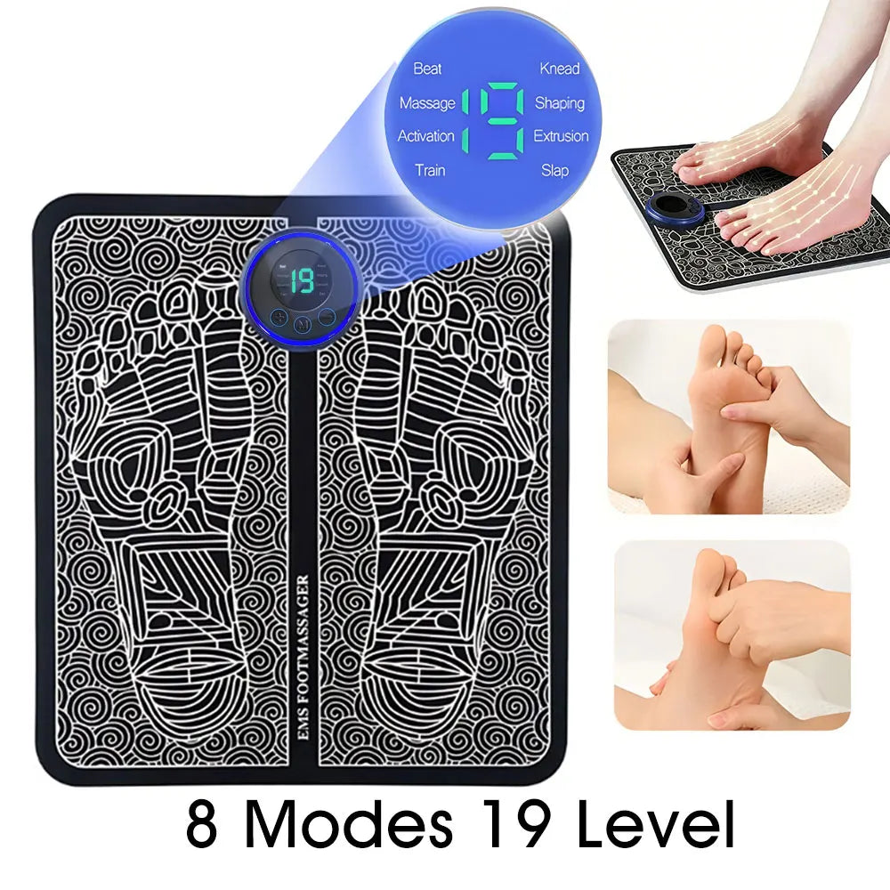 8 Modes 19 Level Electric Foot Massager