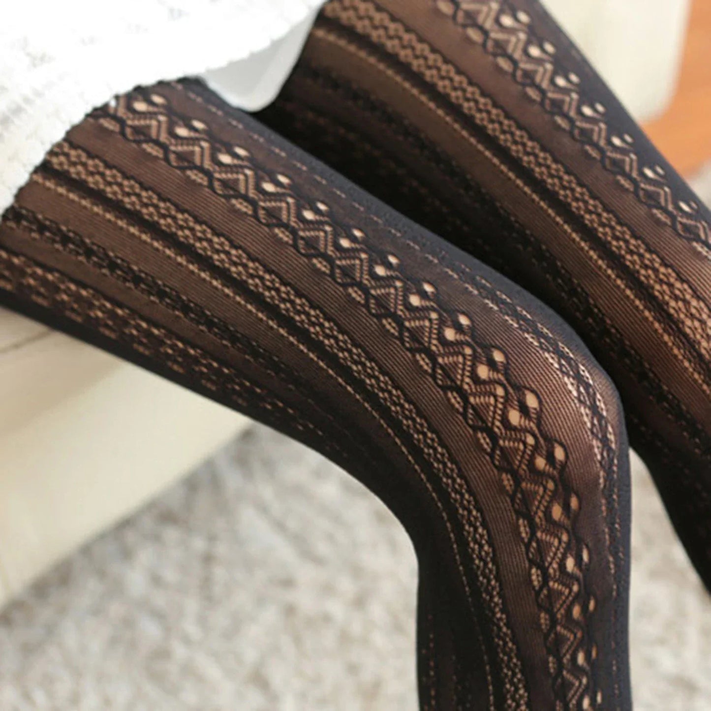 Autumn Women Lolita Tights Lace Stockings