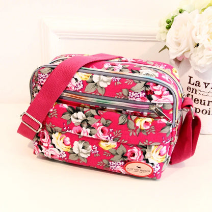 Multiple Pockets Shoulder Bags Canvas Messenger Bags
