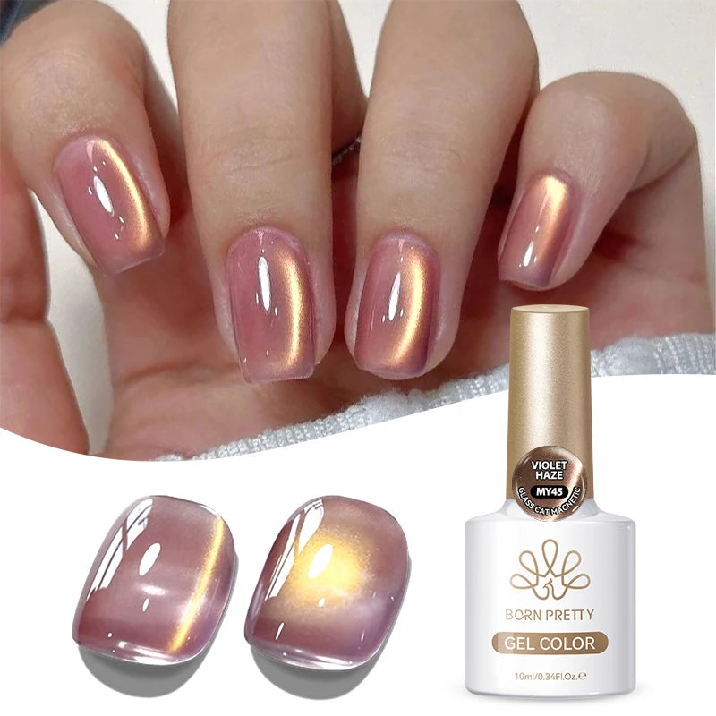 10ml Brown Purple Black Red Cat Magnetic Gel Polish Manicure Soak Off