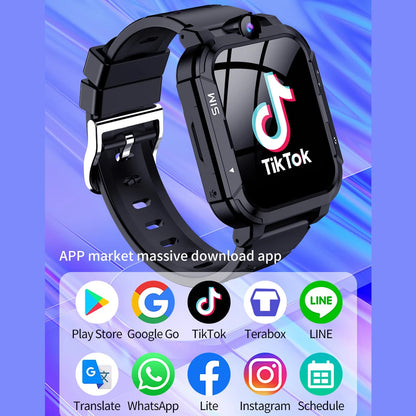Smart Watch Kids GPS WiFi Tracking Location Video Call SOS APP Download Monitor