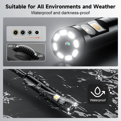 Type-C Industrail Endoscope Micro USB Single Dual Camera Waterproof Probe LED