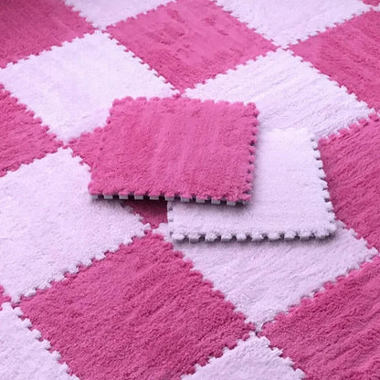 Soft Plush Children's Mat Babe Toys Eva Foam Puzzle Carpet