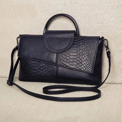 PU Synthetic Leather Alligator Bag