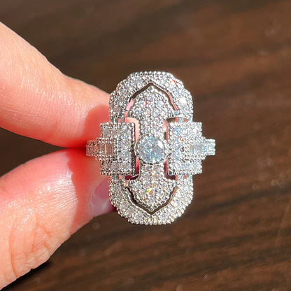 Rings Full Brilliant CZ Elegant Rings