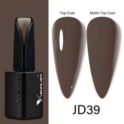 15ML Silky Matte TPO FREE Topcoat No Cleaning Nail Lacquer Full Coverage Long Lasting Nail Varnish