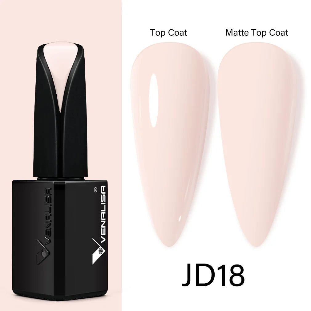 15ML Silky Matte TPO FREE Topcoat No Cleaning Nail Lacquer Full Coverage Long Lasting Nail Varnish