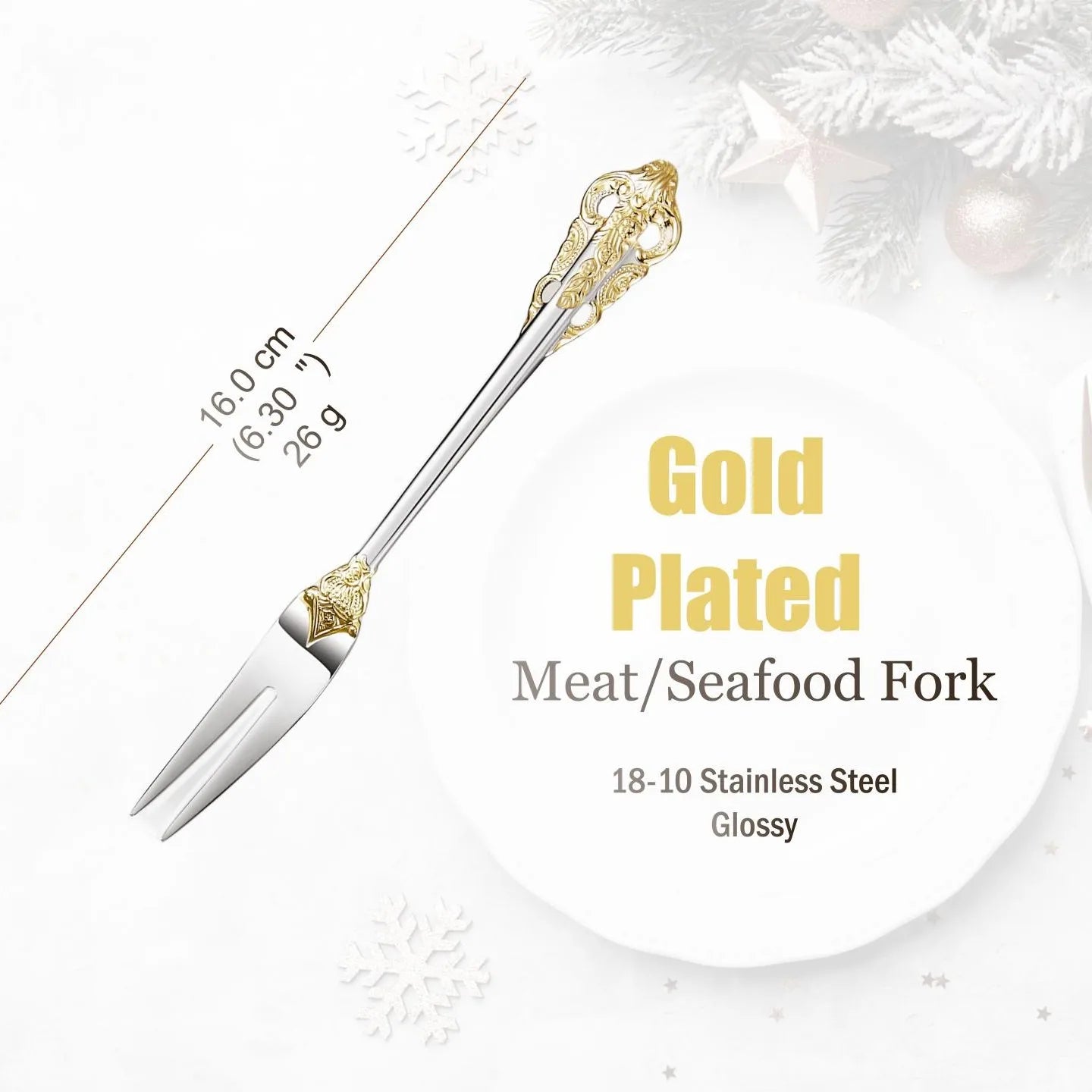Stainless Steel Silver Flatware Set