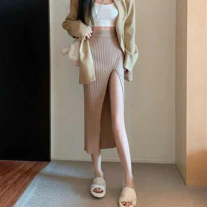 Sexy Long Slim Fit Hip Midi Skirt