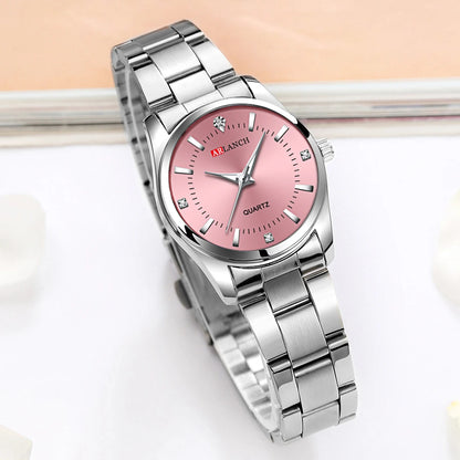 DANA Stainless Steel Rhinestone Watches